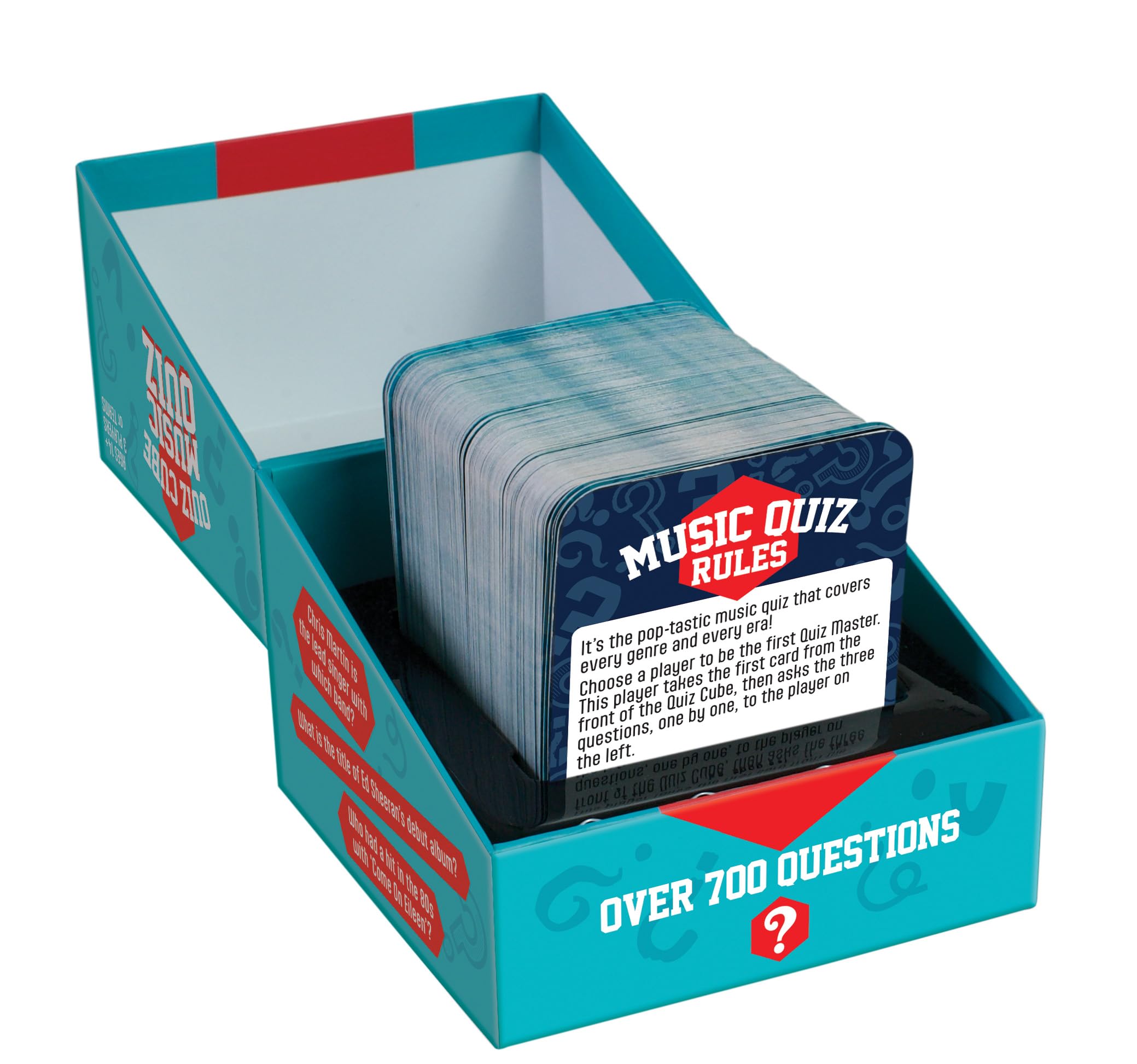 QUIZ(6枚セットBOX) Amazon.com: Cheatwell Games Quiz Cube Music Quiz | Trivia Game